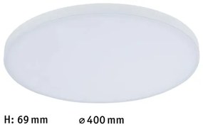 Paulmann 79897 - LED RGBW/22W plafonieră SMART VELORA cu dimmer 230V