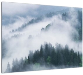Tablou - Copacii în ceață (70x50 cm)