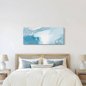 Tablou - Decor albastru (120x50 cm)
