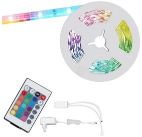 Bandă LED RGBW dimabilă 6,5m LED/18W/230V Wi-Fi Tuya Brilo + telecomandă