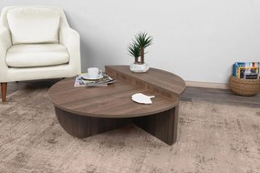 Masuta de cafea Podium - Walnut