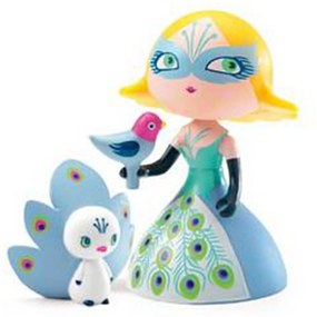 Figurina Djeco Arty Toys -  Columba & Ze Birds Princess