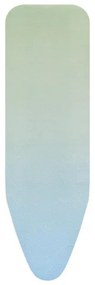 Husa pentru masa de calcat Brabantia B 1008902, 124x38 cm, 2 mm, Verde/Albastru deschis