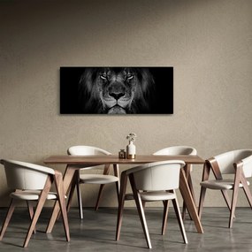 Tablou - Leu majestic (120x50 cm)