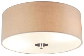Plafoniera rustică bej 30 cm - Drum
