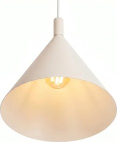 Sollux SL.2524 - Lampă suspendată pe cablu NOX 1xE27/15W/230V crem