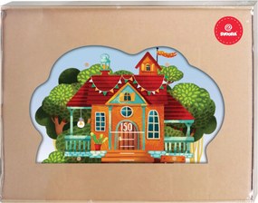 Metru De Perete Pentru Masurat Copii Casuta Din Copac