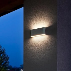 Redo 90452 - Aplica LED de exterior KLIPPE, 24W/230V, IP54, antracit