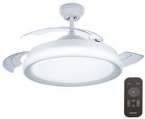 Ventilator LED de tavan Philips BLISS LED/35W/230V 5500/4000/2700K alb + telecomandă