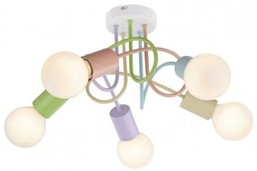 Lustra multicolor camera copii design minimalist Linett