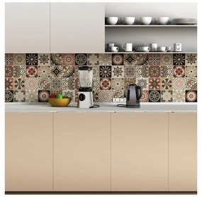Set 24 autocolante de perete Ambiance Tiles Piura, 15 x 15 cm
