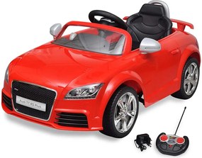 vidaXL Mașinuță pentru copii Audi TT RS, cu telecomandă, roșu