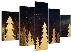 Tablou - Noapte de aur (150x105 cm)