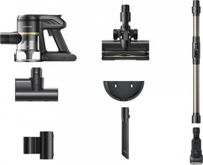 Aspirator vertical fara fir Dreame T30 Flex VJ74E, 450 W, 144 AW, 3 viteze, 0,5 L, 60 min, HEPA H13, LED, Motor fara perii, Negru