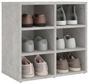 Pantofare, 2 buc., gri beton, 52,5x30x50 cm 2, Gri beton, 1