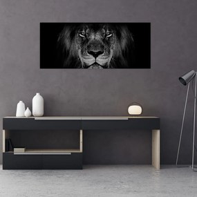 Tablou - Leu majestic (120x50 cm)