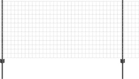 vidaXL Gard cu Stâlp Gri 1 x 25 m Oțel