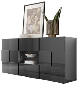 Comodă SERIAN antracit