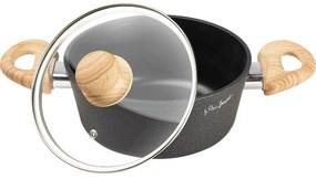 Lamart LT1246 cratiță cu capac Natur, diametru 20cm, 20 cm