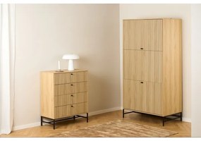 Comodă cu sertare OLIVIA, stejar