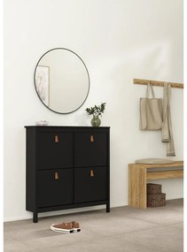 Suport pentru pantofi Real larg, negru