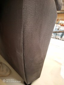 OFERTA Canapea extensibila de colt, reversibila, LIVARO 251x140 cm, gri inchis, a doua calitate