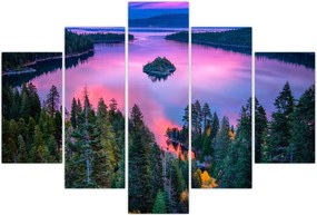 Tablou - Lacul Tahoe, Sierra Nevada, California, SUA (150x105 cm)