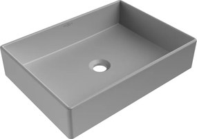 Mexen Goya chiuvetă pe blat 51 x 37 cm, gri deschis mat - 22185061