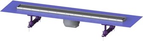 Set rigola de dus plus capac reversibil Kessel Linearis Compact 75 cm