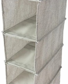 Organizator de haine agatat 30 x 18 x 94 cm, gri