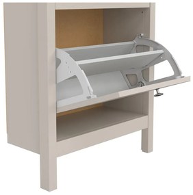 Pantofar grej cu deschidere înclinată Madrid – Tvilum