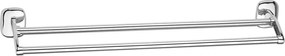 Suport de perete pentru prosoape Aqualine RUMBA 11,4x64 cm crom lucios