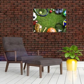 Tablou pe sticlă - Sport (70x50 cm)
