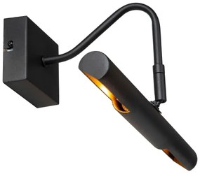 Aplică pentru tablouri Lucide 45299/02/30 VINZ 2xG9/28W/230V negru