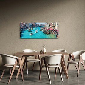 Tablou - Canalul Grande, Veneția, Italia (120x50 cm)