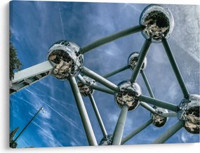 Tablou- atomium la Bruxelles (70x50 cm)