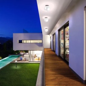 Abajur de rezervă Redo 9771 SFERA d. 25 cm IP44 alb