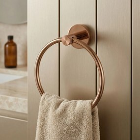 Cuier de baie Ring 6610 Modern Copper