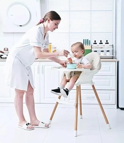 Scaun de hrănire Baby Beige 2in1