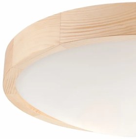 Plafonieră NATURAL SLIM 2xE27/60W/230V ø 37 cm pin