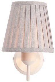 Lampă de perete FIREZ 1xE27/40W/230V alb/gri