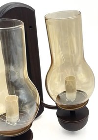 Aplică Brilagi COTTAGE 2xE14/40W/230V fag/maro