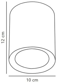 Nordlux - Spot LED FALLON LONG LED/5,5W/230V alb