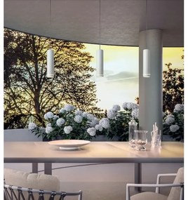 Pendul LED de exterior KLOU LED/9W/230V IP54 alb Redo 90513