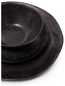 Serviciu de masă 18 buc. din gresie Dark Moon – Bonami Selection