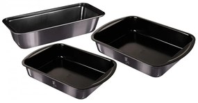 Set tavi pentru cuptor (3 piese) Metallic Line Carbon Pro Edition Berlinger Haus BH 7631