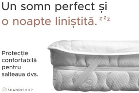 Protectie saltea impermeabila matlasata pentru patut 70 x 140 cm