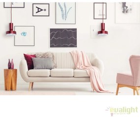 Pendul design modern Pauly 16cm, rosu visiniu 715010401 MW