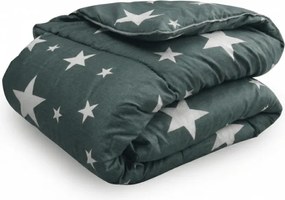 Set pilota pentru toate anotimpurile 140x200 cm din fibra siliconica cu perna 70x90 cm DREAM STAR