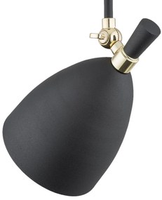 Lustra directionabila design modern CHARLOTTE negru